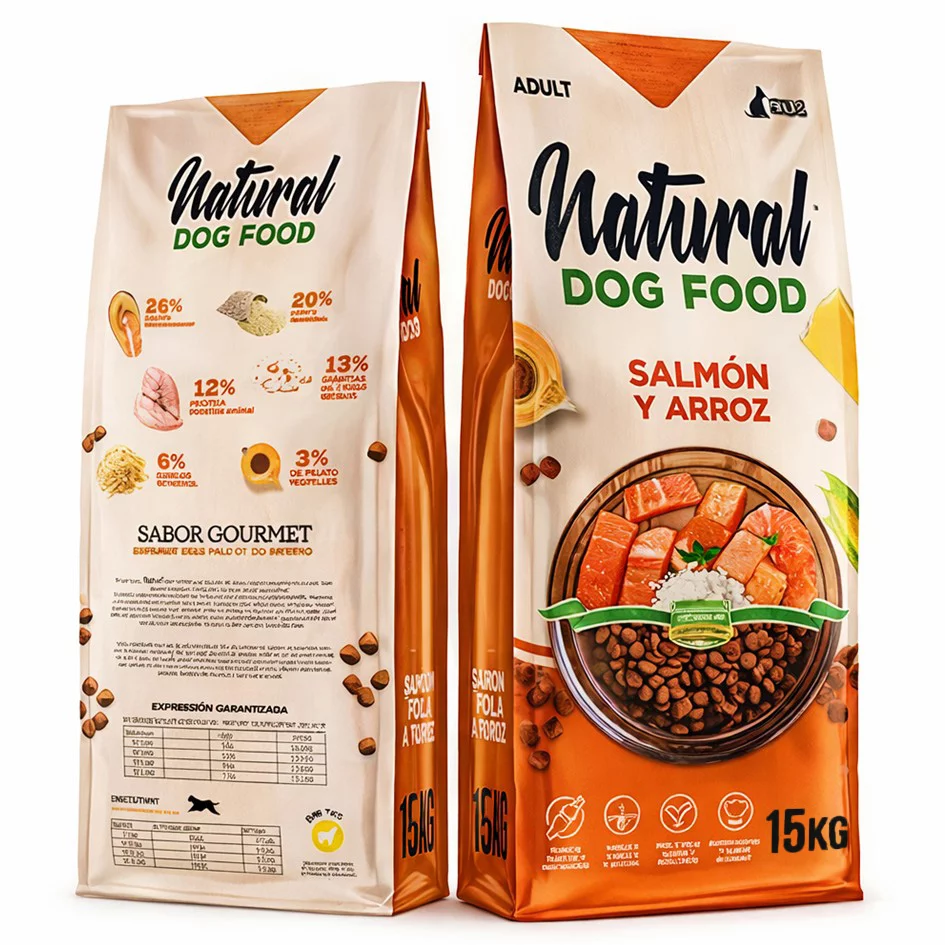 Natural Dog Food Lazac és Rizs