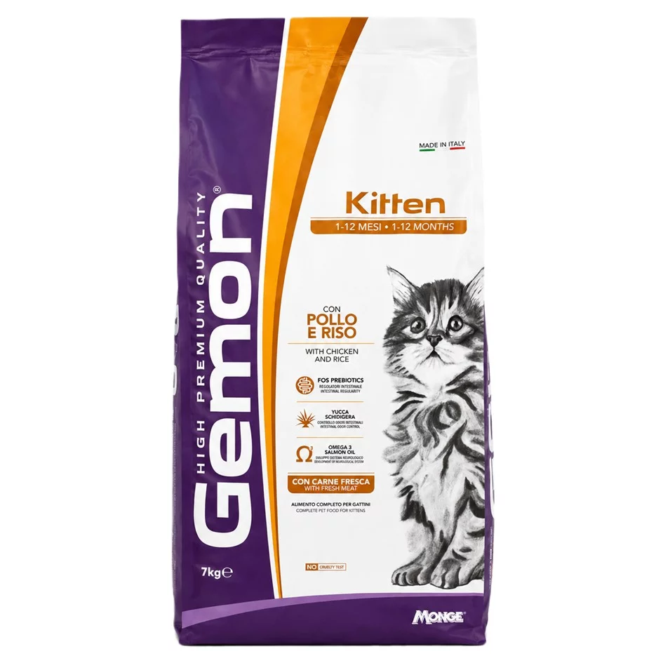 Gemon Kitten Csirke és Rizs