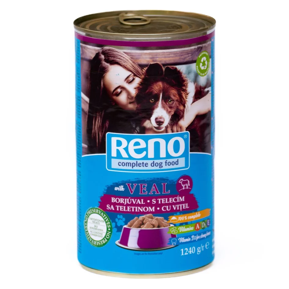 Reno Borjús kutyakonzerv (12 db)