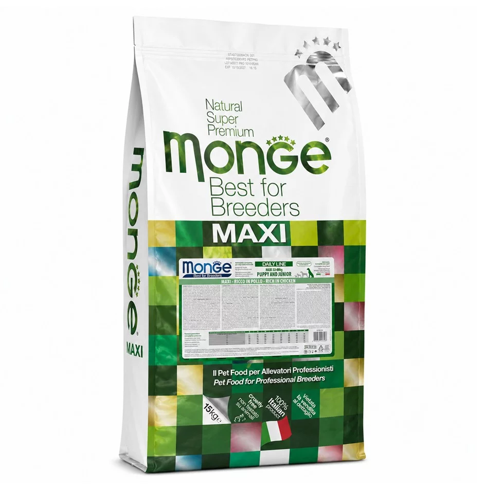 Monge Daily Line Maxi Puppy and Junior